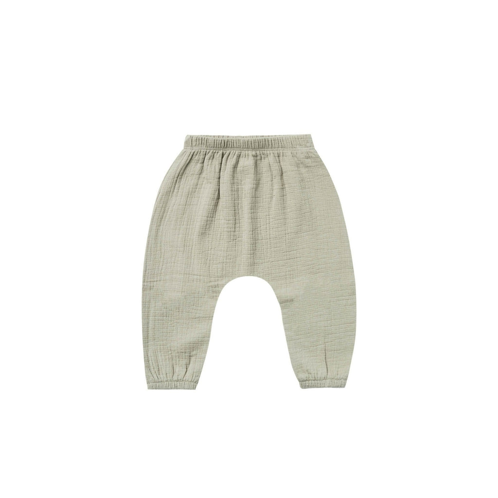 Quincy Mae Sage Woven Harem Pants
