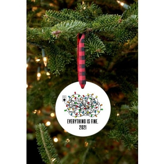 Fine 2021 Ornament