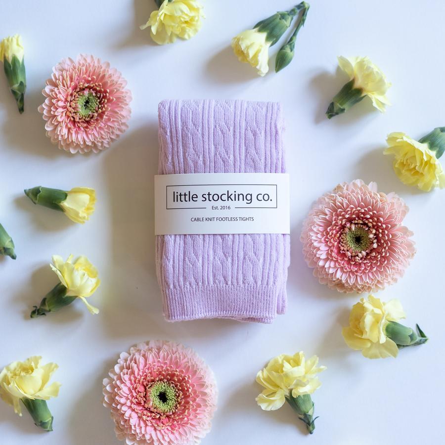 Lavender Footless Tights