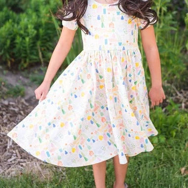 Kitty Twirl Dress