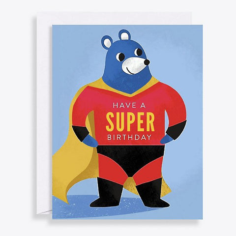 Super Bearthday Card