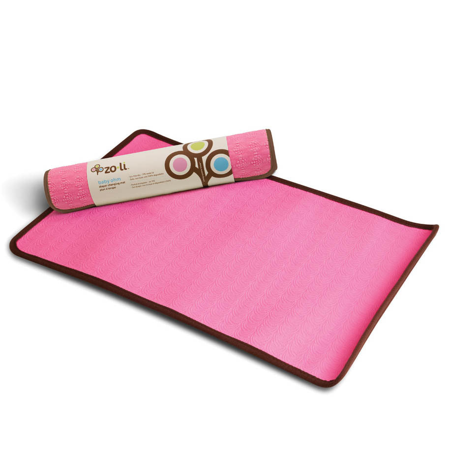 Portable changing mat pink 