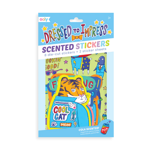 Dressed To Impress Scented Stickers