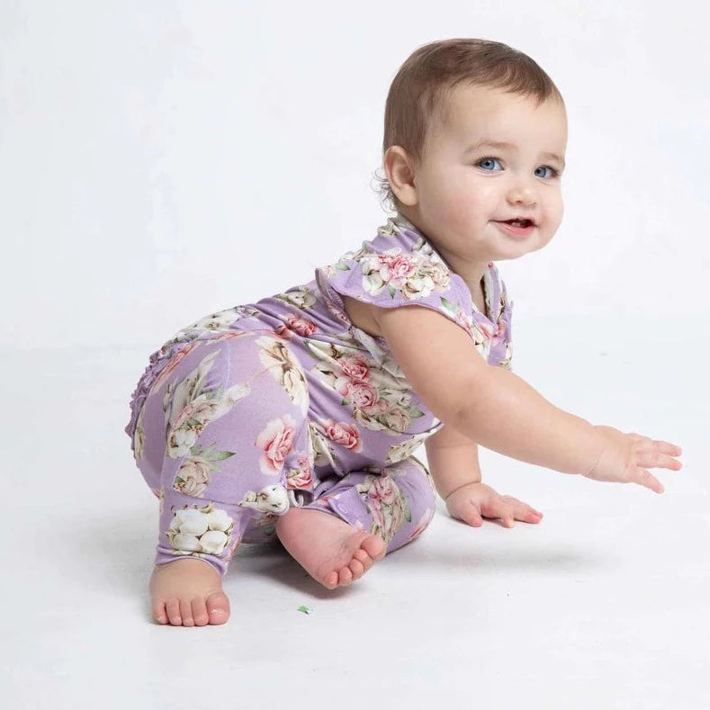Magnolia Ruffled Romper