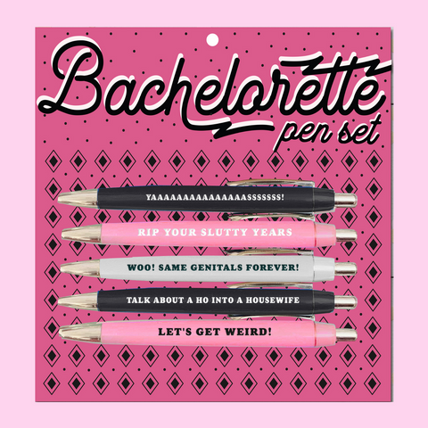 Fun Club: Bachelorette Pen Set
