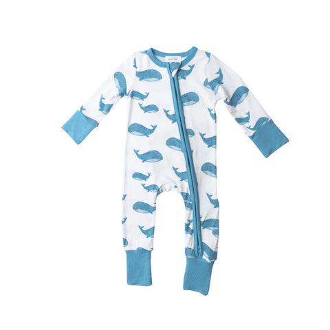 Blue Whales Romper