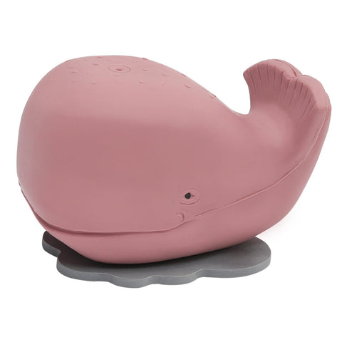 Hevea Whale Bath Toy Pink