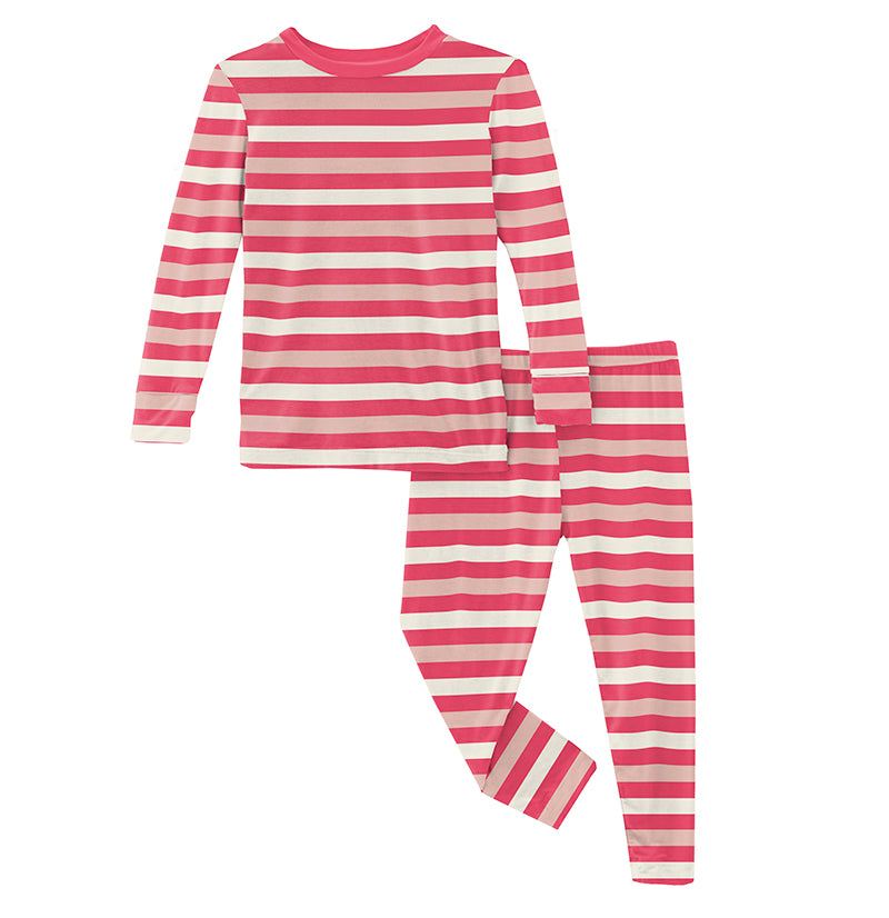 Kickee Pants Hopscotch Stripe Pajama Set