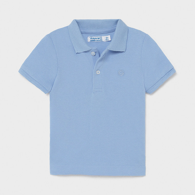 Mayoral Blue Baby Polo