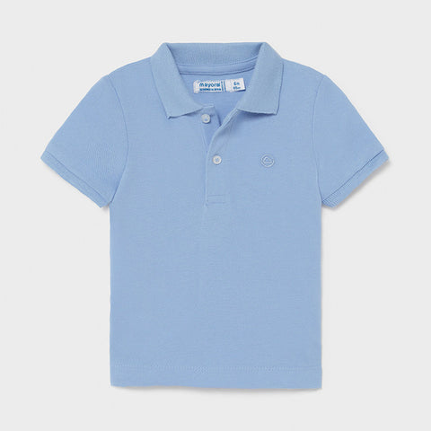 Mayoral Blue Baby Polo