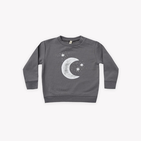 Fleece Sweatshirt Moon + Stars