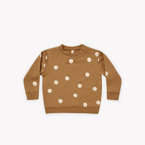 Fleece Sweatshirt Polka Dot