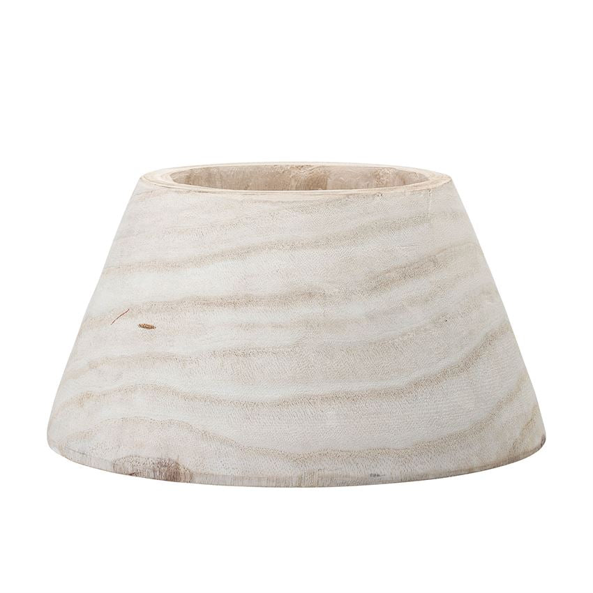 Whitewashed Wood Planter