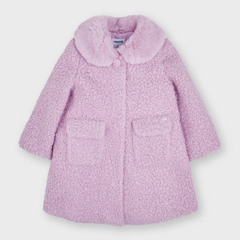 Shearling Coat Lilac