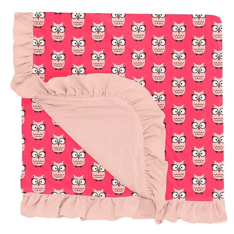 Taffy Owl Toddler Blanket