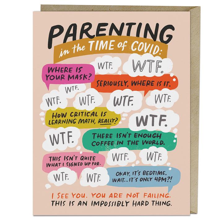 Parenting & COVID card