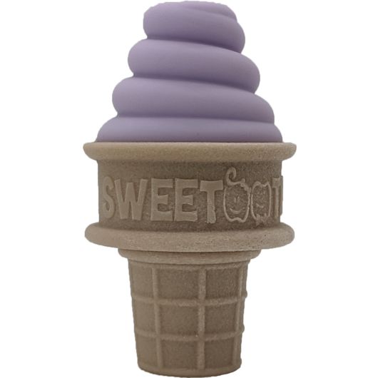 sweet tooth teether purple